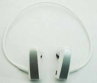 New White 2GB Headset Handsfree Wilreless Sports Headphone  Player 