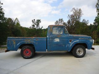 Ford  Other Pickups F100 1958 FORD F 100 SHORTBED PICKUP V8 3 SPEED 