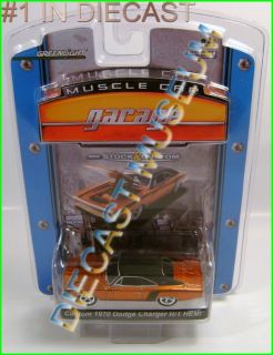 1970 70 DODGE CHARGER R/T CUSTOM MUSCLE CAR GARAGE DIECAST 