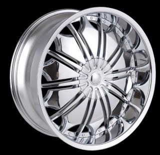 18 inch T706 chrome wheels rims Lincoln Continental LS