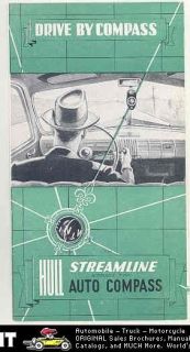 1940 Hull Automobile Streamline Compass Brochure