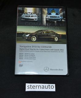   DVD for COMAND Mercedes Benz Map DVD Update 2012 NEW v.11 E SLK CLS