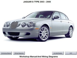 JAGUAR S TYPE WORKSHOP SERVICE REPAIR MANUAL   X200 2003   2008