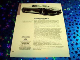 Koenigsegg CCX HD Poster Super Car Print multiple sizes availableNe 