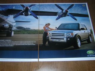 2006 LAND ROVER DISCOVERY 3 PROJECT CAR 2PG VINTAGE jn2 PRINT AD in 