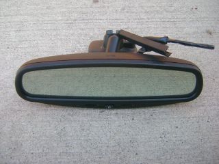 02   05 FORD EXPLORER MOUNTAINEER REAR VIEW REARVIEW MIRROR AUTO DIM