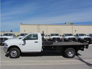 Ram  3500 4WD Reg Cab HD Cab & Chassis Dually Flat Bed Vinyl Tow 