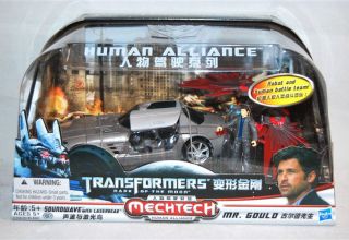 Transformers Movie 3 DOTM Human Alliance Soundwave with Laserbeak New 