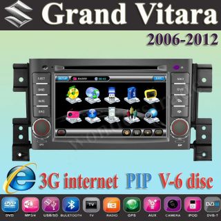Car DVD player with GPS for SUZUKI GRAND VITARA 2006 2011
