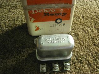 Nos 1934 55 Chevrolet matched horn relay, Delco Remy