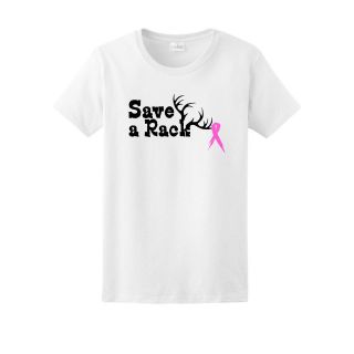   LADIES T Shirt Cancer Awareness Survivor Pink Ribbon TaTa Hunt CA 06