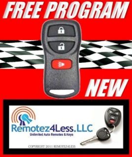   REMOTE KEY KEYLESS ENTRY FOB TRANSMITTER (Fits 2004 Nissan Quest