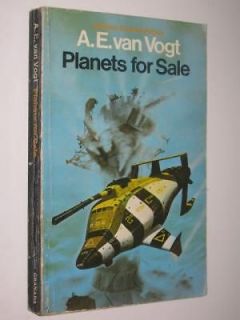 Planets For Sale by A VAN VOGT   1978 Paperback Book