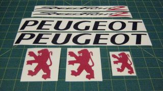 Peugeot Speedfight 2 replacement Decals Stickers Graphics Kit
