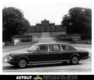 1993 Rolls Royce Silver Spur Touring Limousine Factory Photo