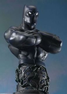 Bowen Black Panther Mini Bust, All Black Version, 3531/4000. Mint