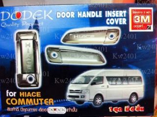 DOOR HANDLE COVER CHROME Toyota Hiace Commuter 05 11