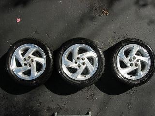 Set of Three (3) Pontiac Grand Am Rims Wheels and Tires Futura 775 
