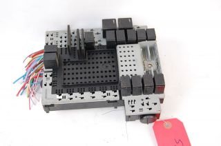OEM Volvo S80 99 06 T6 Rear Trunk Fuse Relay Box Panel+Controll​er 