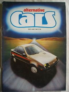Alternative Cars May/Jun 1982 TVR Tasmin, Manta Montage