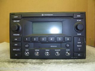 98 05 VW Golf Jetta Passat Radio Cd Cassette Player 1JM035157N OEM *