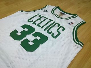 Larry Bird Boston Celtics NBA jersey size Medium white swingman 