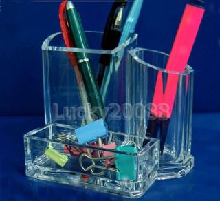  Acrylic Pen/brow Pencil/Blush Brush Holder Desk Cosmetic Organizer 
