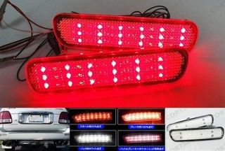 Newly listed LX470 Land Cruiser CLEAR Lens LED Rear Bumper Reflector 