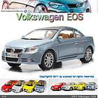 Volkswagen EOS 134, 5 SkyBlue Diecast Mini Cars Toys Kinsmart KT5308 
