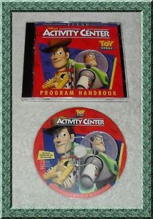 Disneys TOY STORY Activity Center for the PC / MAC (1996)   COMPLETE 