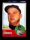 1963 TOPPS #439 DON ZIMMER DODGERS NM+ 019320