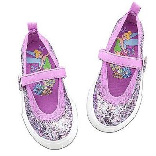 Disney Tinkerbell Glitter Sneakers   NEW   Toddler Size 8 SOLD OUT