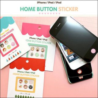 Shinzi Katoh_Apple iPhone/iPad/iP​od_Decoration Home Button Sticker 