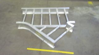   Line LAdder Cable Tray 6A 24 HYR12 Horiz WYE Right 45 Degree Aluminum
