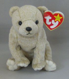 TY BEANIE BABY ALMOND THE BEAR NWT BORN APRIL 14, 1999.