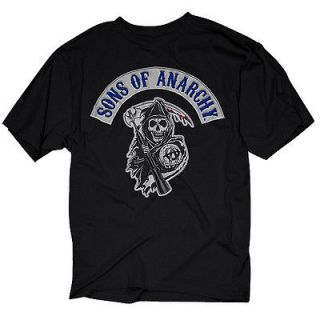 Sons of Anarchy Samcro SOA Logo Patch T shirt Tee Shirt