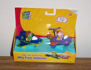 ALPHA PIG & SUPER WHY Flyer Vehicle NEW Action Figure Airplane Fliers 