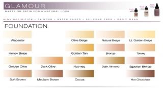 Dinair Airbrush Makeup Glamour Colour Range you choose 15ml or 34ml 