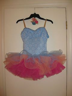 Adult X Large Dance Costume Competition Ballet Pointe tutu Pageant 