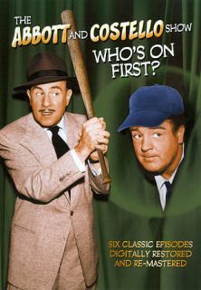 The Abbott and Costello Show Whos on First DVD, 2011