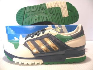 ADIDAS ZX 600 SNEAKERS MEN SHOES WITHE/BLUE 653996 SIZE 10 NEW IN