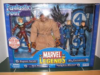   Fantastic Four Set Human Torch Thing Invisible Woman Mr.Fantastic
