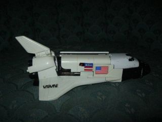 Vintage 1985 Bandai Transformer Space Shuttle Super GoBot Spay