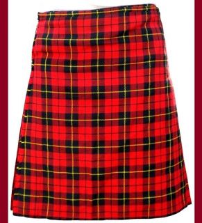 Scottish Mens Kilt Wallace Tartan Kilts All sizes