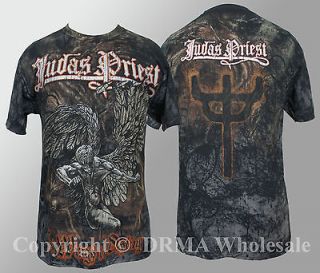 Authentic JUDAS PRIEST Sad Wings ALLOVER T Shirt S M L XL Official NEW