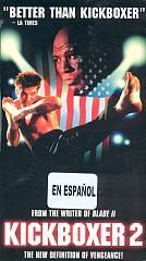 Kickboxer 2 VHS, 2003, Spanish Subtitled