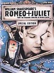 William Shakespeares Romeo Juliet DVD, 2002, Special Edition