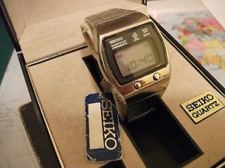 VINTAGE LCD SEIKO 0634 5009 NOS RARE IMPOSSIBLE TO FIND NEW