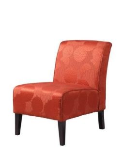 New Lily Slipper Accent Chair   Matelesse Burnt Orange