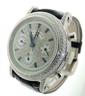   Franck Muller No. 11 White Gold Diamond Automatic Chronograph Watch